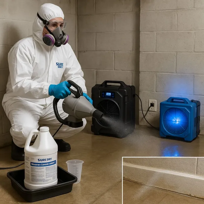 Sanitization and Odor Removal process in Early, TX