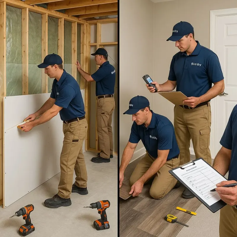 Repairs and Reconstruction process in Early, TX